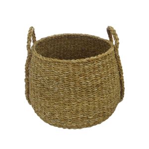 ALMAR ΚΑΛΑΘΙ ΧΕΡΟΥΛΙ SET 3ΤΜΧ 45x45x30cm SEAGRASS ΦΥΣΙΚΟ