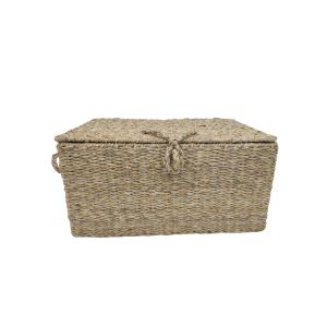 ALMAR ΚΟΥΤΙ ΑΠΟΘΗΚΕΥΣΗΣ SET 3ΤΜΧ 50x34x25cm SEAGRASS ΦΥΣΙΚΟ ΣΙΔΕΡΟ