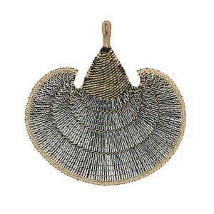 JABBAR ΔΙΑΚΟΣΜΗΤΙΚΟ ΤΟΙΧΟΥ 85x59cm SEAGRASS ΦΥΣΙΚΟ ΜΑΥΡΟ