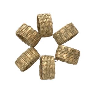 SIFNOS ΔΑΧΤΥΛΙΔΙΑ ΠΕΤΣΕΤΑΣ ΦΑΓΗΤΟΥ 5x5x3cm SEAGRASS ΦΥΣΙΚΟ