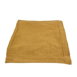 MANTEL MUSTARD B ΤΡΑΠΕΖΟΜΑΝΤΗΛΟ 240x140cm ΒΑΜΒΑΚΙ ΜΟΥΣΤΑΡΔΙ