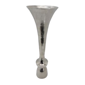 LUXOR ΒΑΖΟ 26x26x79cm ΑΛΟΥΜΙΝΙΟ SILVER NICKEL