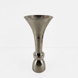 LUXOR ΒΑΖΟ 23x23x50cm ΑΛΟΥΜΙΝΙΟ SILVER NICKEL