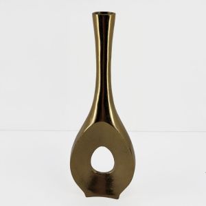 ADEL ΒΑΖΟ 19x7x56cm ΑΛΟΥΜΙΝΙΟ ΧΡΥΣΟ