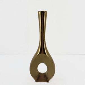 ADEL ΒΑΖΟ 17x5x46cm ΑΛΟΥΜΙΝΙΟ ΧΡΥΣΟ