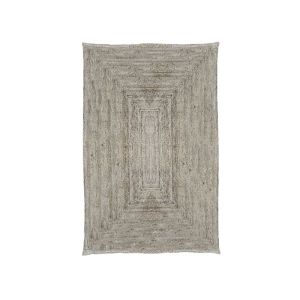 YARA ΧΑΛΙ ΣΑΛΟΝΙΟΥ 140x210cm ΓΙΟΥΤΑ ΦΥΣΙΚΟ ΒΑΜΒΑΚΙ