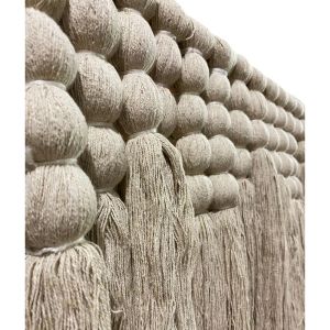 ANOUK ΔΙΑΚΟΣΜΗΤΙΚΟ ΤΟΙΧΟΥ 80x100cm ΒΑΜΒΑΚΙ ΦΥΣΙΚΟ POLYESTER