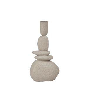 VOTSALO ΚΗΡΟΠΗΓΙΟ 10x6x20cm POLYRESIN ΜΠΕΖ