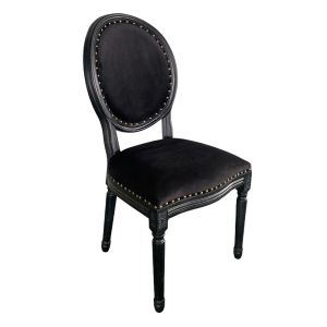 LOUIS ΚΑΡΕΚΛΑ ΜΑΥΡΟ 49x49x99cm