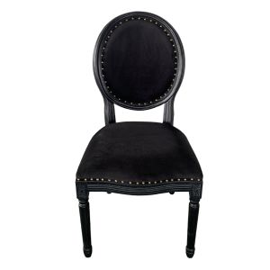 LOUIS ΚΑΡΕΚΛΑ ΜΑΥΡΟ 49x49x99cm