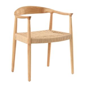 RATTAN ΚΑΡΕΚΛΑ ΦΥΣΙΚΟ 46x59x73.5cm