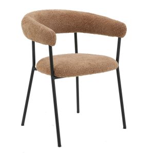 HUG ΚΑΡΕΚΛΑ ΚΑΦΕ ΑΝΟΙΧΤΟ ΜΑΥΡΟ 59x57x76cm