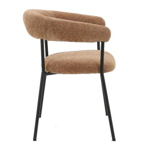 HUG ΚΑΡΕΚΛΑ ΚΑΦΕ ΑΝΟΙΧΤΟ ΜΑΥΡΟ 59x57x76cm