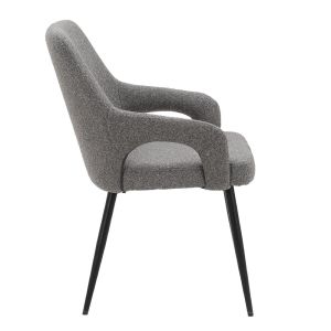 PONTE ΚΑΡΕΚΛΑ ΓΚΡΙ ΜΑΥΡΟ 59x63x85cm