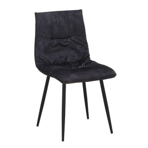 LINEA ΚΑΡΕΚΛΑ ΑΝΘΡΑΚΙ ΜΑΥΡΟ 47x55x86cm