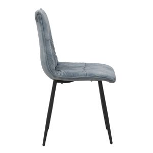 LINEA ΚΑΡΕΚΛΑ WATER GREEN ΜΑΥΡΟ 47x55x86cm