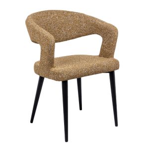 CAPRICE ΚΑΡΕΚΛΑ ΠΟΛΥΘΡΟΝΑ ΜΟΥΣΤΑΡΔΙ ΛΕΥΚΟ ΜΑΥΡΟ ΜΑΤ 53.5x57x80.5cm