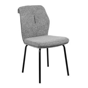 KOBI ΚΑΡΕΚΛΑ ΓΚΡΙ ΑΝΟΙΧΤΟ ΜΑΥΡΟ ΜΑΤ 62.5x45.5x88cm