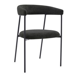 ECLIPSE ΚΑΡΕΚΛΑ ΜΑΥΡΟ ΜΑΥΡΟ 52x51x83cm