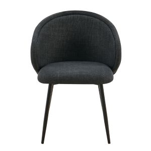 FIGARO ΚΑΡΕΚΛΑ ΠΟΛΥΘΡΟΝΑ ΑΝΘΡΑΚΙ ΜΑΥΡΟ 58x58.5x78.5cm