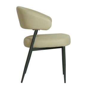 CROI ΚΑΡΕΚΛΑ BEIGE ΜΑΥΡΟ 59x54x78cm