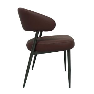CROI ΚΑΡΕΚΛΑ BORDEAUX ΜΑΥΡΟ 59x54x78cm
