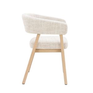 BERGAMO ΚΑΡΕΚΛΑ BEIGE ΦΥΣΙΚΟ 59x56x78cm