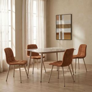 PRIMO ΚΑΡΕΚΛΑ CARAMEL CREAM 45x53x84cm