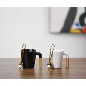 NORDIC ΚΟΥΠΑ SET 4ΤΜΧ 23x23x9cm ΠΟΡΣΕΛΑΝΗ ΛΕΥΚΟ ΦΥΣΙΚΟ BAMBOO