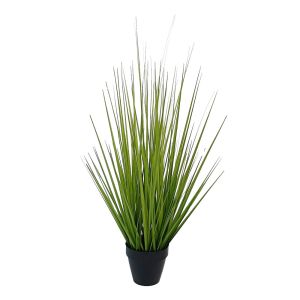 PURE GRASS ΦΥΤΟ ΤΕΧΝΗΤΟ ΣΕ ΓΛΑΣΤΡΑ 68cm PVC ΠΡΑΣΙΝΟ
