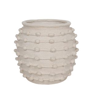 NISYROS ΓΛΑΣΤΡΑ 37x37x37cm MgO ΜΠΕΖ