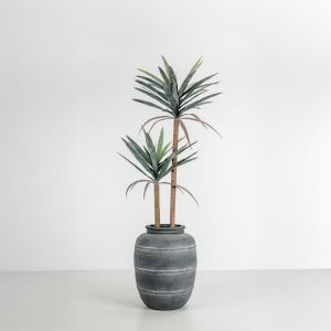 VESUVIUS ΓΛΑΣΤΡΑ 35x35x46cm MgO ΓΚΡΙ