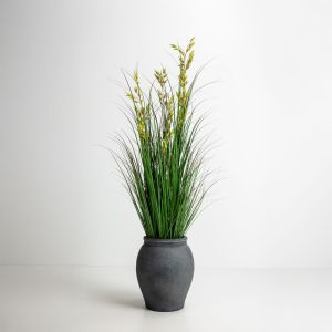 VESUVIUS ΓΛΑΣΤΡΑ 30x30x37cm MgO ΓΚΡΙ