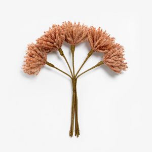 AROMA PARADISE ΛΟΥΛΟΥΔΙ ΤΕΧΝΗΤΟ ΜΠΟΥΚΕΤΟ 22cm FOAM ΚΟΡΑΛΛΙ PVC