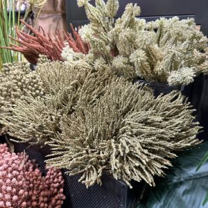 AROMA WISHPER ΛΟΥΛΟΥΔΙ ΤΕΧΝΗΤΟ ΜΠΟΥΚΕΤΟ 22cm FOAM ΠΡΑΣΙΝΟ PVC