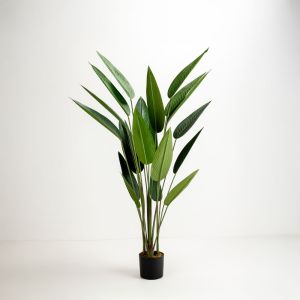 PARADISE BIRD ΔΕΝΤΡΟ ΤΕΧΝΗΤΟ ΣΕ ΓΛΑΣΤΡΑ 160cm POLYESTER ΠΡΑΣΙΝΟ