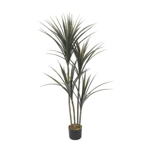 YUCCA ΔΕΝΤΡΟ ΤΕΧΝΗΤΟ ΣΕ ΓΛΑΣΤΡΑ 130cm PE ΠΡΑΣΙΝΟ