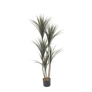 YUCCA ΔΕΝΤΡΟ ΤΕΧΝΗΤΟ ΣΕ ΓΛΑΣΤΡΑ 150cm PE ΠΡΑΣΙΝΟ