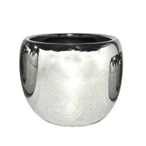 ARGENTO ΒΑΖΟ 28x28x24cm ΚΕΡΑΜΙΚΟ ΑΣΗΜΙ