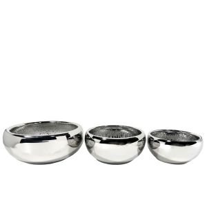 ARGENTO ΚΑΣΠΩ ΣΕΤ 3ΤΜΧ 43x43x18cm ΚΕΡΑΜΙΚΟ ΑΣΗΜΙ