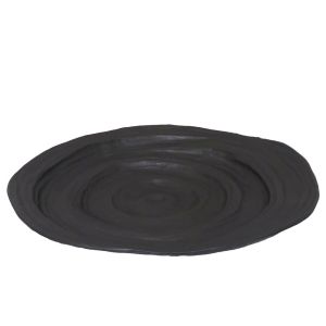 ARTIOM ΔΙΣΚΟΣ ΔΙΑΚΟΣΜΗΣΗΣ 42x41x6cm ΑΛΟΥΜΙΝΙΟ ΜΑΥΡΟ