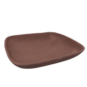 NATHEN ΔΙΣΚΟΣ ΔΙΑΚΟΣΜΗΣΗΣ 27x27x5cm ΑΛΟΥΜΙΝΙΟ TERRACOTTA