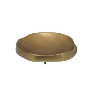 FINTON ΔΙΣΚΟΣ ΔΙΑΚΟΣΜΗΣΗΣ 25x25x7cm ΑΛΟΥΜΙΝΙΟ ΧΡΥΣΟ
