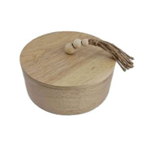 SONTO ΚΟΥΤΙ ΑΠΟΘΗΚΕΥΣΗΣ 20x20x8cm ΞΥΛΟ ΦΥΣΙΚΟ