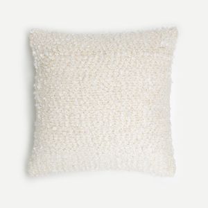 SIMPUL ΔΙΑΚΟΣΜΗΤΙΚΟ ΜΑΞΙΛΑΡΙ 45x45cm ΥΦΑΣΜΑ ΛΕΥΚΟ POLYESTER