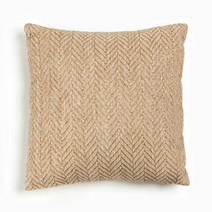 IKAN ΔΙΑΚΟΣΜΗΤΙΚΟ ΜΑΞΙΛΑΡΙ ΕΞΩΤΕΡΙΚΟΥ ΧΩΡΟΥ 45x45cm ΥΦΑΣΜΑ CARAMEL POLYESTER