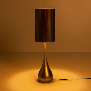 STALA ΦΩΤΙΣΤΙΚΟ ΕΠΙΤΡΑΠΕΖΙΟ 20x20x73.5cm ΜΕΤΑΛΛΟ BROWN GOLD