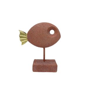 CERNIA ΔΙΑΚΟΣΜΗΤΙΚΟ ΨΑΡΙ 19.5x7x23cm POLYRESIN ΚΕΡΑΜΙΔΙ