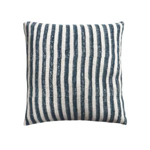 SAIL ΔΙΑΚΟΣΜΗΤΙΚΟ ΜΑΞΙΛΑΡΙ 50x50cm ΥΦΑΣΜΑ ΜΠΛΕ/BEIGE ΡΙΓΕ ΑΣΠΡΟ