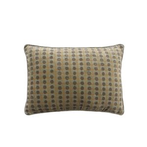 SUEVE ΔΙΑΚΟΣΜΗΤΙΚΟ ΜΑΞΙΛΑΡΙ 60x40cm ΥΦΑΣΜΑ ΜΟΥΣΤΑΡΔΙ ΑΝΘΡΑΚΙ